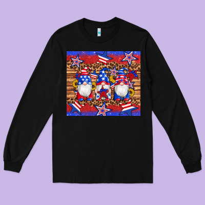 American Flag Gnomes Star Leopard Glitter Tumbler Long Sleeve Tee Designed By Artiststas