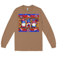 Toasted Coconut american flag gnomes star leopard glitter tumbler Long Sleeve Tee - Artiststas