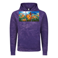 Cloud Purple clown fish  license plate Vintage Hoodie - BarkalooDesign