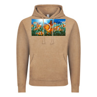 Vintage Coffee clown fish  license plate Vintage Hoodie - BarkalooDesign