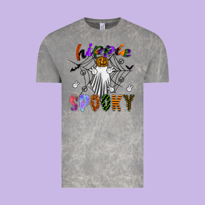 Hippie Spooky Vintage Tee Designed By Sublimationcraftshop