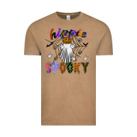 Vintage Coffee hippie spooky Vintage Tee - SublimationCraftShop