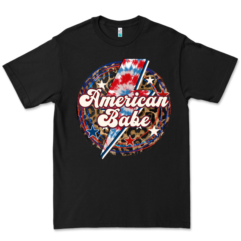 Western American Babe Patriotic Premium Tee by LillyAllenDesigns | Teevron