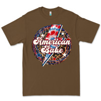 Cacao Western American Babe Patriotic Premium Tee - LillyAllenDesigns