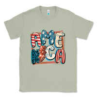 Matcha America with lightning bolt 4th of july Classic Tee - FaDigitalArtStudio