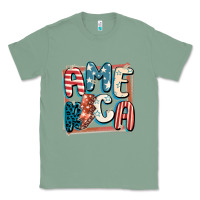 Sage America with lightning bolt 4th of july Classic Tee - FaDigitalArtStudio