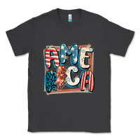Smoke America with lightning bolt 4th of july Classic Tee - FaDigitalArtStudio