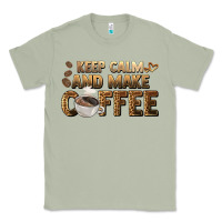 Matcha keep calm and make coffee Classic Tee - BarkalooDesign