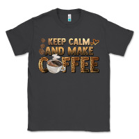 Smoke keep calm and make coffee Classic Tee - BarkalooDesign