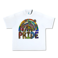 White pride Urban Heavy Tee - SublimationCraftShop