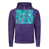 Cloud Purple humpback whale mousepad Vintage Hoodie - BarkalooDesign