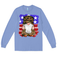 Colony Blue military gnomes boots american flag Long Sleeve Tee - Artiststas