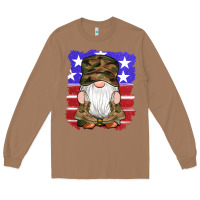 Toasted Coconut military gnomes boots american flag Long Sleeve Tee - Artiststas