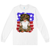 White military gnomes boots american flag Long Sleeve Tee - Artiststas