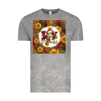 Cloud Rock joy to the world christmas cow Vintage Tee - LillyAllenDesigns