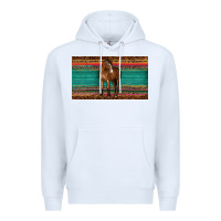 White western horse serape tooled leather leopard  sippy cup Premium Hoodie - BarkalooDesign