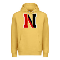 Antique Gold Northeastern Gifts, Huskies Long Sleeve Premium Hoodie - DesigneFamous