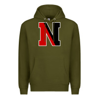 Army Green Northeastern Gifts, Huskies Long Sleeve Premium Hoodie - DesigneFamous