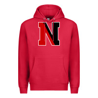 Cardinal Northeastern Gifts, Huskies Long Sleeve Premium Hoodie - DesigneFamous