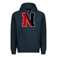 Navy Northeastern Gifts, Huskies Long Sleeve Premium Hoodie - DesigneFamous