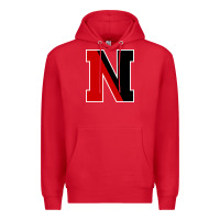 Red Northeastern Gifts, Huskies Long Sleeve Premium Hoodie - DesigneFamous