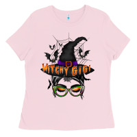 Bubblegum Pink witchy gigi Ladies Tee - RacoonDesign