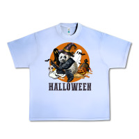 Grape Ice hallowen panda Urban Heavy Tee - LillyAllenDesigns
