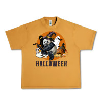 Peanut Butter hallowen panda Urban Heavy Tee - LillyAllenDesigns