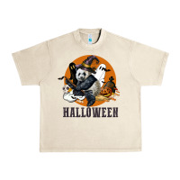Sandshell hallowen panda Urban Heavy Tee - LillyAllenDesigns