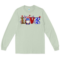 Matcha american flag gnomes love Long Sleeve Tee - Artiststas