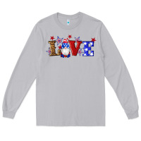 Moon Dust american flag gnomes love Long Sleeve Tee - Artiststas