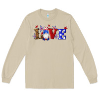 Mushroom american flag gnomes love Long Sleeve Tee - Artiststas