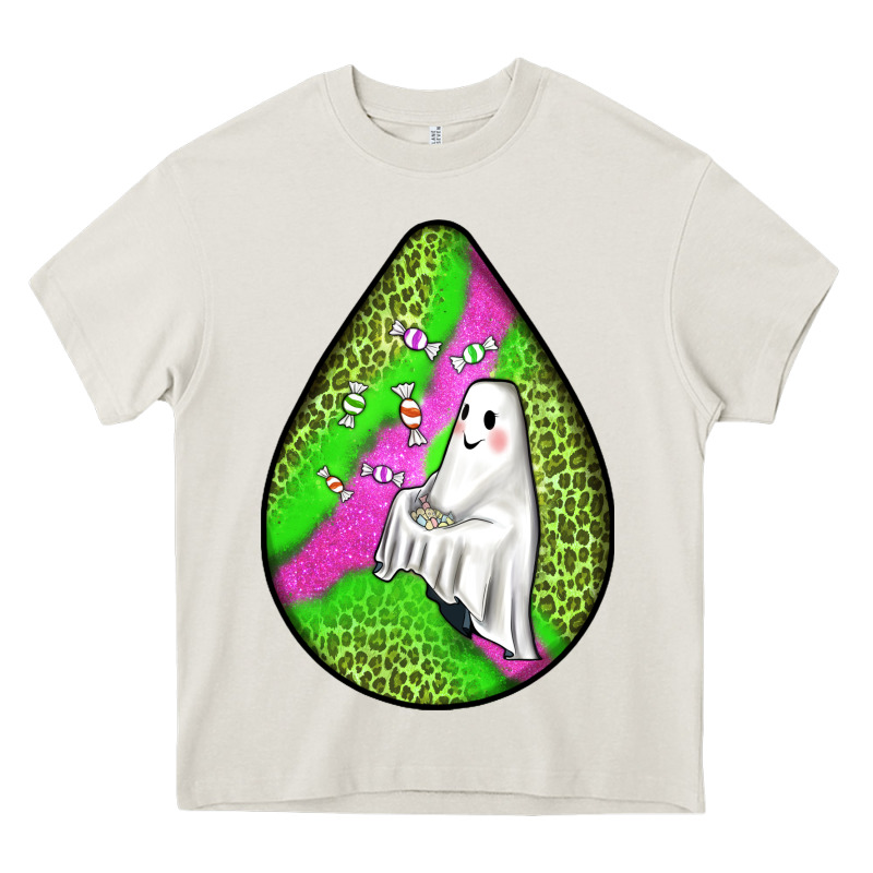 Halloween Ghost Teardrop Heavy Core Tee by BundleAndBundleShop | Teevron