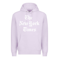 Lilac new york times Premium Hoodie - DesigneFamous