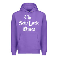Purple new york times Premium Hoodie - DesigneFamous