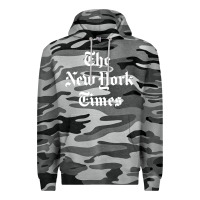 Slate Camo new york times Premium Hoodie - DesigneFamous