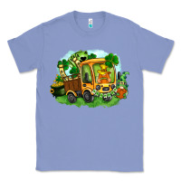 Colony Blue truck saint patricks day Classic Tee - FaDigitalArtStudio