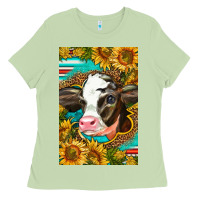 Matcha Cute Baby Calf Ladies Tee - LillyAllenDesigns