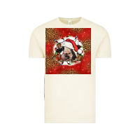 Vintage Arctic christmas cow Vintage Tee - LillyAllenDesigns