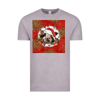 Vintage Zinc christmas cow Vintage Tee - LillyAllenDesigns