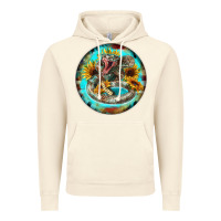 Vintage Artic rattlesnake and sunflower Vintage Hoodie - BarkalooDesign