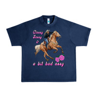 Navy classy sassy & a bit bad assy Urban Heavy Tee - RanaPortraitStore