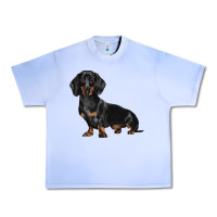 Grape Ice Dachshund Dog Illustrations Urban Heavy Tee - LillyAllenDesigns
