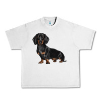 Lunar Rock Dachshund Dog Illustrations Urban Heavy Tee - LillyAllenDesigns