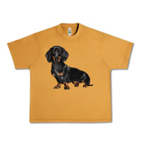 Peanut Butter Dachshund Dog Illustrations Urban Heavy Tee - LillyAllenDesigns