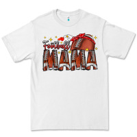 White football mama Premium Tee - CowhideDigitalArt