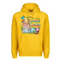 Lemon happy easter bunny gnome Premium Hoodie - BarkalooDesign