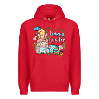 Red happy easter bunny gnome Premium Hoodie - BarkalooDesign