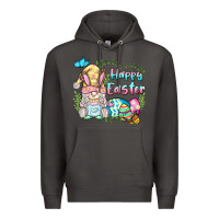 Smoke happy easter bunny gnome Premium Hoodie - BarkalooDesign