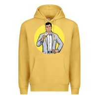 Antique Gold sterling archer Premium Hoodie - DesigneFamous